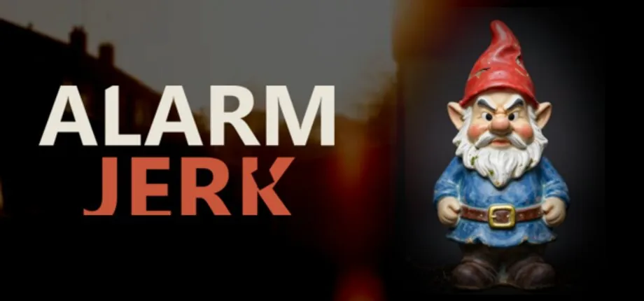 AlarmJerk, an alarm clock run by a garden gnome.
